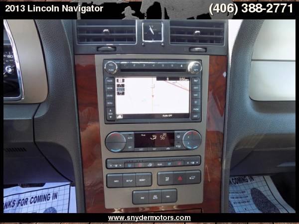 2013 Lincoln Navigator, clean, 4x4, leather, moon, DVD for sale in Belgrade, MT – photo 17