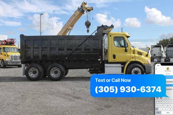 2011 Freightliner Cascadia Dump Truck For Sale *WE FINANCE BAD... for sale in Miami, FL – photo 7