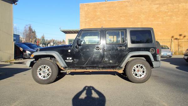 2007 Jeep Wrangler Unlimited X V6 Manual 4x4 Alloys Hard Top - cars... for sale in Anchorage, AK