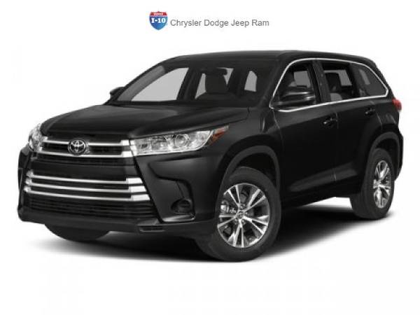 2018 Toyota Highlander LE suv White - - by dealer for sale in Indio, CA