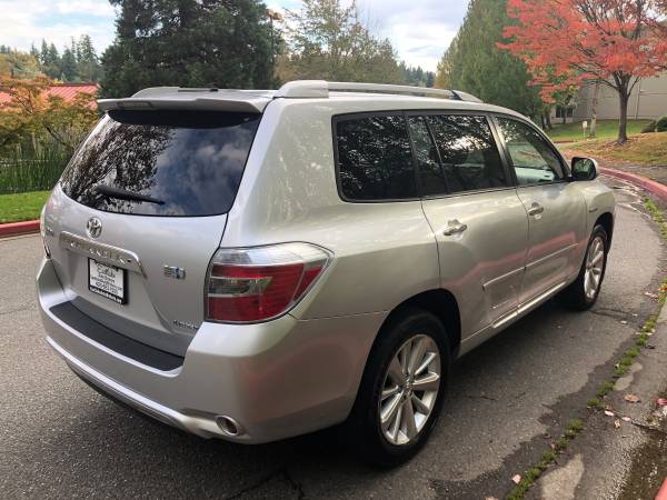 2008 Toyota Highlander Hybrid Limited 4WD --Leather, 3rd Row, Clean-- for sale in Kirkland, WA – photo 5