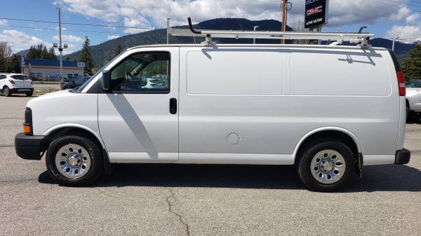 2013 Chevy Express Cargo Van ALL-WHEEL DRIVE - - by for sale in Colburn, WA – photo 2