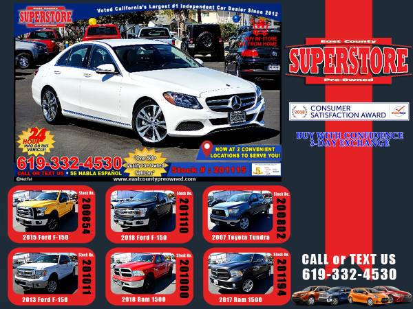 2016 MERCEDES-BENZ C-CLASS C 300 SEDAN-EZ FINANCING-LOW DOWN! - cars... for sale in El Cajon, CA – photo 24