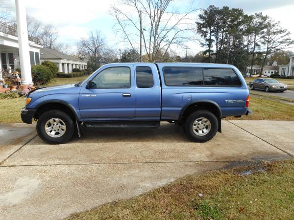 2000 Toyota Tacoma 4WD Ext Cab (Blue) - cars & trucks - by dealer -... for sale in West Point MS, MS – photo 2