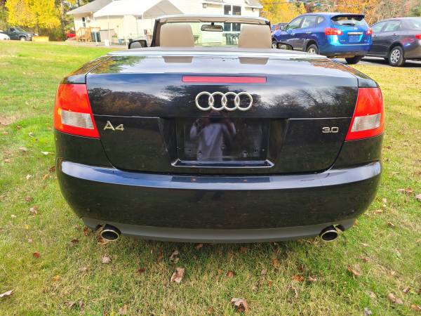 2004 Audi A4 CABRIOLET BLACK ONLY 29K ORIGINAL MILES BRAND NEW for sale in Lowell, MA – photo 12