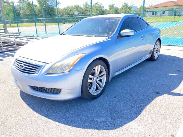 2012 infinity G37 V6 Convertible 114,000 miles ac (((will trade)) -... for sale in Ocala, FL – photo 2