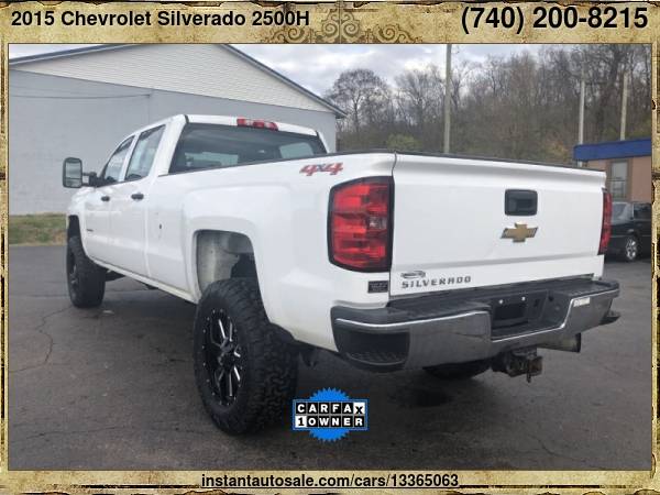 2015 Chevrolet Silverado 2500HD Work Truck Pickup 4D 6 1/2 ft *We Do... for sale in Chillicothe, OH – photo 5