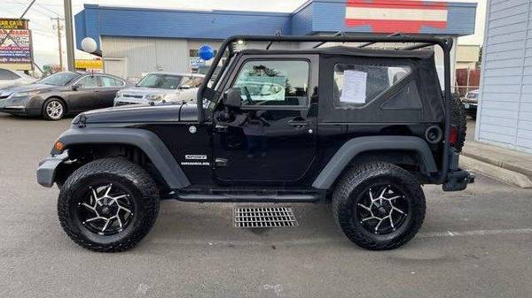 2016 Jeep Wrangler Sport S 90 DAYS NO PAYMENTS OAC! 4x4 Sport S 2dr for sale in Portland, OR – photo 4