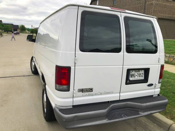 2005 Ford E350 Diesel Cargo Van (Frisco area) - - by for sale in Frisco, TX – photo 2