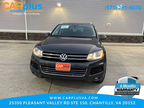 2012 VW Volkswagen Touareg Sport suv Galapagos Gray Metallic for sale in CHANTILLY, District Of Columbia – photo 2