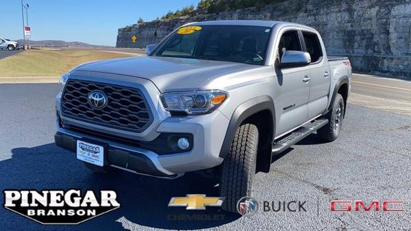 2020 Toyota Tacoma 4WD TRD Off Road pickup Silver - cars & trucks -... for sale in Branson, AR – photo 3