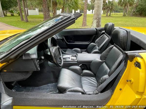 1992 Chevy Corvette Convertible! Only 22k miles! Only 2 Owners! for sale in Naples, FL – photo 11