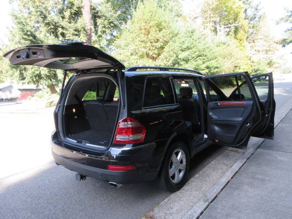 2007 MERCEDES GL450 SUV*3RD ROW SEATS*100% LOADED, 4X4* BLACK/BLACK for sale in Bellevue, WA – photo 7