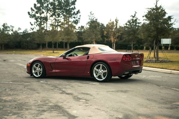 2006 Chevrolet Corvette C6 Z51 Manual Convertible Monterey Red for sale in Tallahassee, FL – photo 4