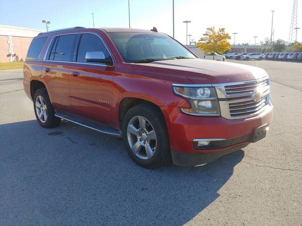 2015 CHEVROLET TAHOE LTZ 3RD ROW! LEATHER LOADED! DVD! CLEAN CARFAX!... for sale in Norman, KS – photo 2