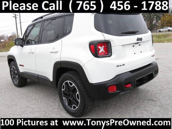 2016 JEEP RENEGADE TRAILHAWK 4X4 ~~~~~ 46,000 Miles ~~~~~ $279... for sale in Kokomo, IN – photo 13