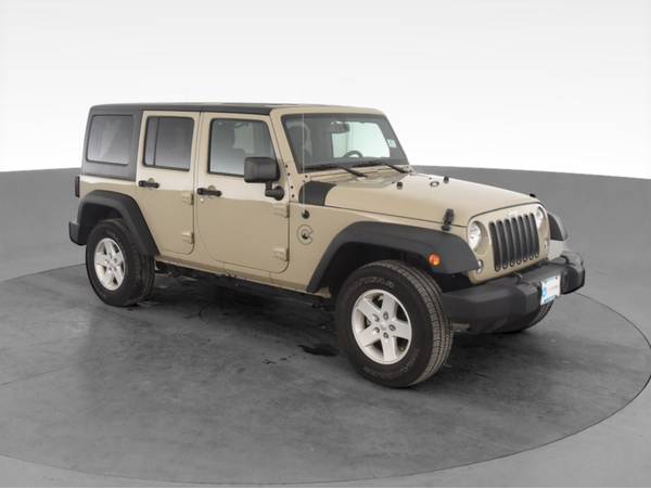 2017 Jeep Wrangler Unlimited Sport S Sport Utility 4D suv Beige - -... for sale in Decatur, IL – photo 15