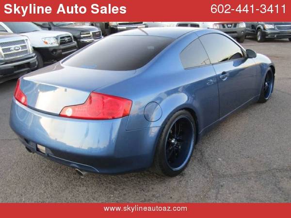 2005 INFINITI G35 BASE RWD 2DR COUPE *We Buy Cars!* for sale in Phoenix, AZ – photo 6