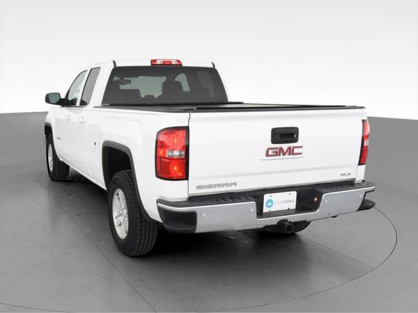 2014 GMC Sierra 1500 Double Cab SLE Pickup 4D 6 1/2 ft pickup White... for sale in Fresh Meadows, NY – photo 8