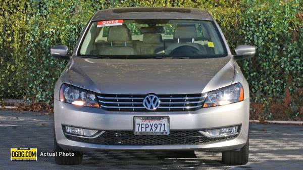 2014 VW Volkswagen Passat TDI SEL Premium sedan Platinum Gray Metallic for sale in San Jose, CA – photo 18