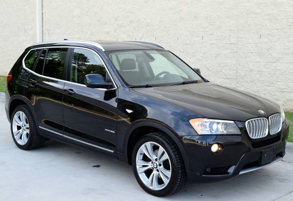Black 2011 BMW X3 35i - Sport Package - Pano Roof - 92k Miles - cars for sale in Raleigh, NC – photo 6