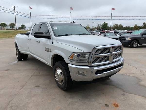 2016 Ram 3500 Laramie (Bright White Clearcoat) - cars & trucks - by... for sale in Chandler, OK