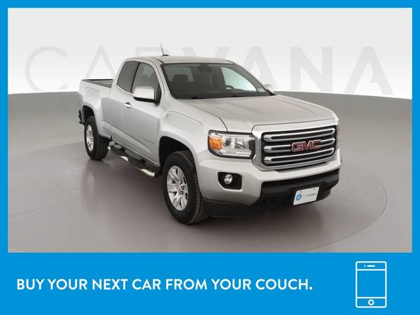 2015 GMC Canyon Extended Cab SLE Pickup 2D 6 ft pickup Silver for sale in Wichita Falls, TX – photo 12