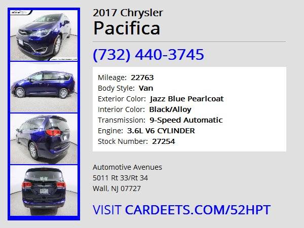 2017 Chrysler Pacifica, Jazz Blue Pearlcoat - - by for sale in Wall, NJ – photo 22