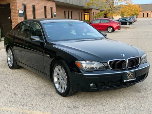 2006 BMW 750i ONLY 77k-MILES BLK/BLK NAV HTD/AC-SEATS LOADED - cars... for sale in Elgin, IL – photo 21