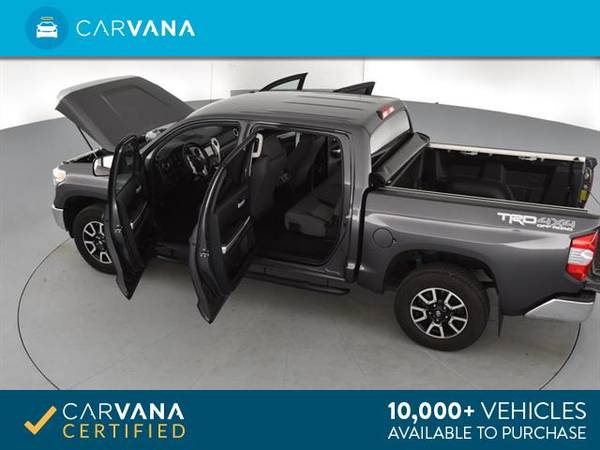 2017 Toyota Tundra CrewMax TRD Pro Pickup 4D 5 1/2 ft pickup Gray - for sale in Cleveland, OH – photo 13