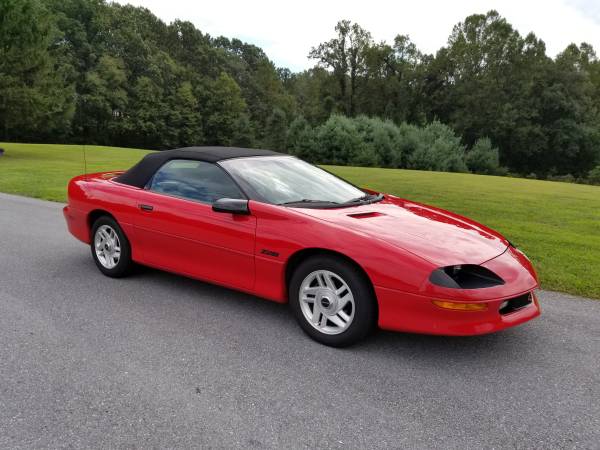CAMARO Z28 red convertible 1994 for sale in Hershey, PA – photo 7