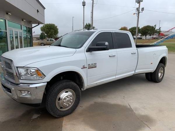 2016 Ram 3500 Laramie (Bright White Clearcoat) - cars & trucks - by... for sale in Chandler, OK – photo 3