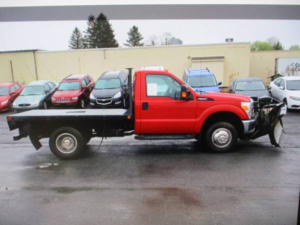 2015 Ford Super Duty F-350 DRW REG CAB 4X4 FLAT BED 40K MILES for sale in south amboy, VT – photo 2
