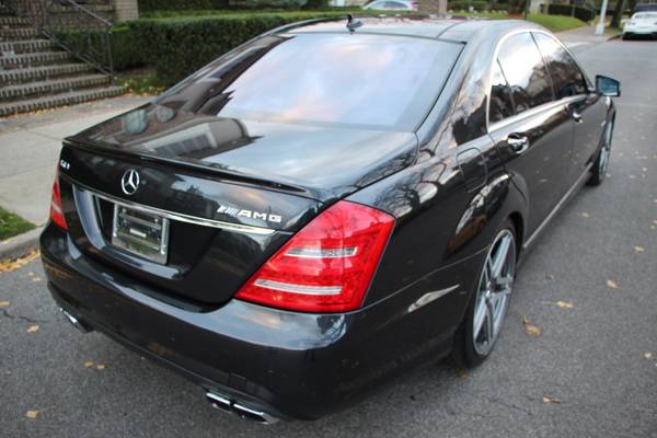 2011 MERCEDES S63 AMG MAGNETITE BLK OVER BLK RED STITCH PIANO BLK... for sale in Brooklyn, NY – photo 8