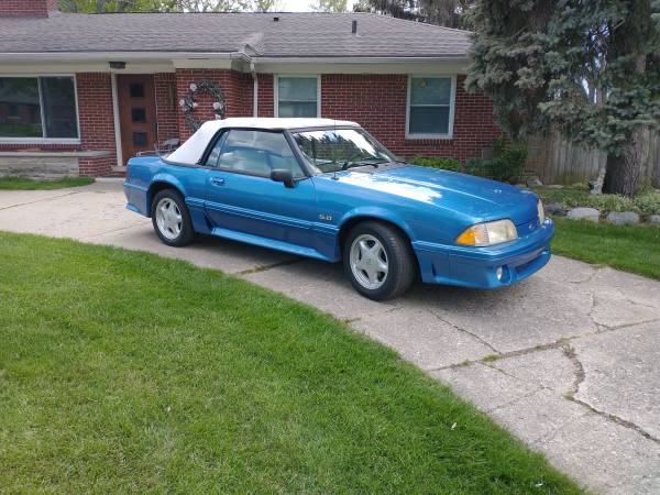 92 Mustang GT Convertible for sale in Eastpointe, MI – photo 2