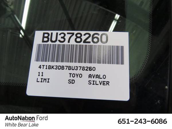 2011 Toyota Avalon SKU:BU378260 Sedan - cars & trucks - by dealer -... for sale in White Bear Lake, MN – photo 22