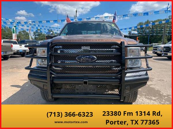 2011 Ford F350 Super Duty Crew Cab - Financing Available! for sale in Porter, TX – photo 3
