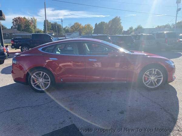 2014 Tesla Model S P85 4dr Liftback Red - - by for sale in Tulsa, OK – photo 7