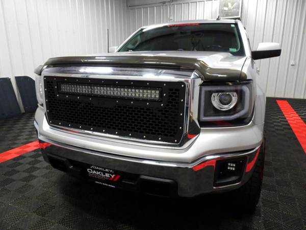 2014 GMC Sierra 1500 Double Cab SLE pickup Silver for sale in Branson West, MO – photo 9