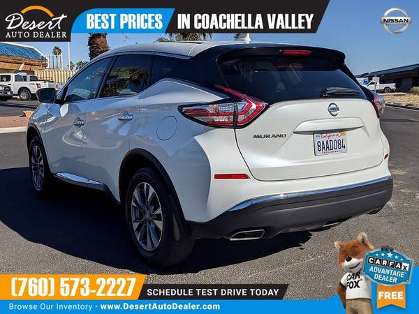 2017 Nissan Murano LOW MILES CLEAN TITLE 1 OWNER S SUV - DON'T MISS... for sale in Palm Desert , CA – photo 5