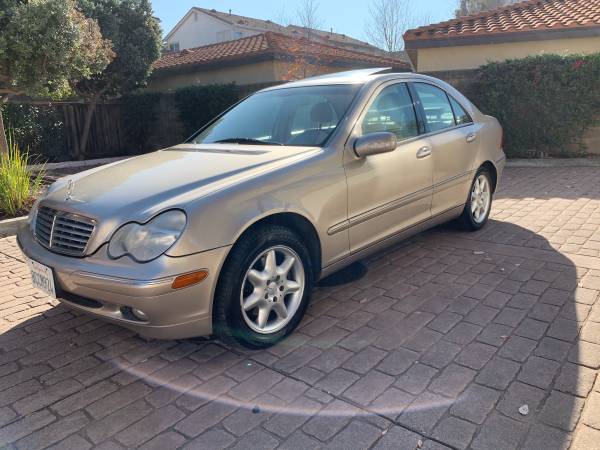 2001 Mercedes C320 4-door Clean CarFax title Drives nicely Low... for sale in Oakland, CA – photo 2