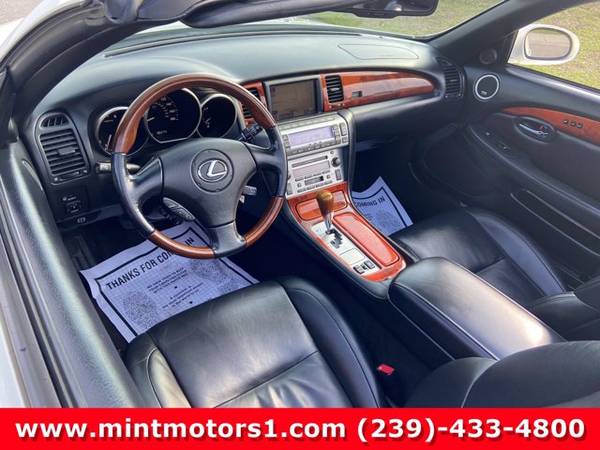 2006 Lexus Sc 430 2dr Convertible - - by dealer for sale in Fort Myers, FL – photo 8