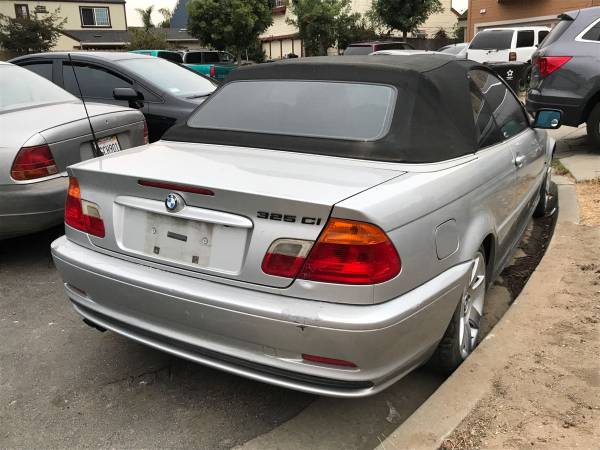2001 BMW 325ci Convertible (bad transmission) for sale in Salinas, CA – photo 3