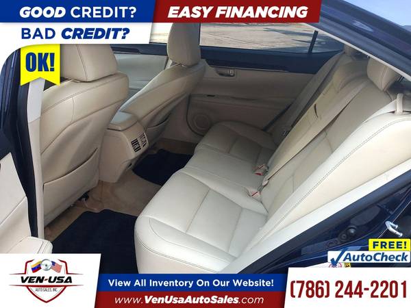 2013 Lexus ES 350 BaseSedan FOR ONLY 234/mo! - - by for sale in Miami, FL – photo 5