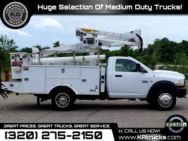 2012 Ram 5500 37 5ft 37 5 ft 37 5-ft Bucket Truck 4WD 4 WD 4-WD 6 7L for sale in Dassel, MN – photo 3