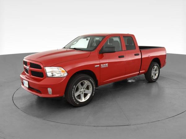 2017 Ram 1500 Quad Cab Tradesman Pickup 4D 6 1/3 ft pickup Red - -... for sale in Louisville, KY – photo 3