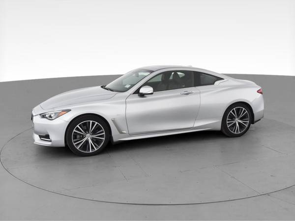 2019 INFINITI Q60 3.0t Luxe Coupe 2D coupe Silver - FINANCE ONLINE -... for sale in Cambridge, MA – photo 4