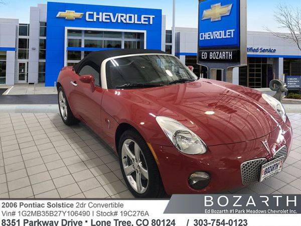 2007 Pontiac Solstice TRUSTED VALUE PRICING! for sale in Lonetree, CO – photo 4