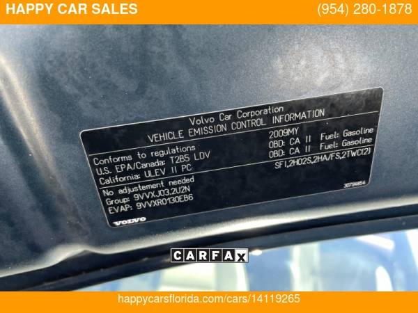 2009 Volvo S 80 4dr Sdn I6 FWD - - by dealer - vehicle for sale in Fort Lauderdale, FL – photo 19