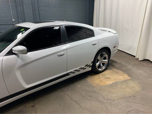 2012 Dodge Charger RT Plus sedan Bright White - cars & trucks - by... for sale in Merrillville, IL – photo 3